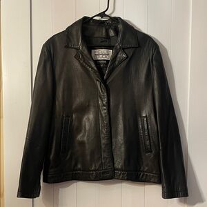 Wilsons Black Leather Jacket
